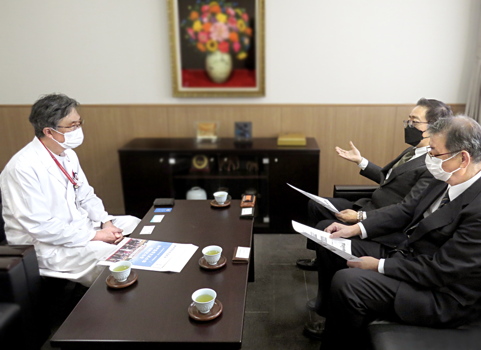 岡山済生会総合病院 訪問